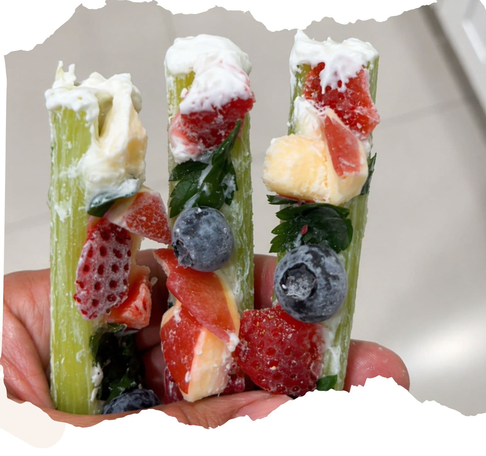 Celery dental chews
