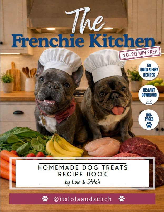 The Frenchie Kitchen — full cookbook cover