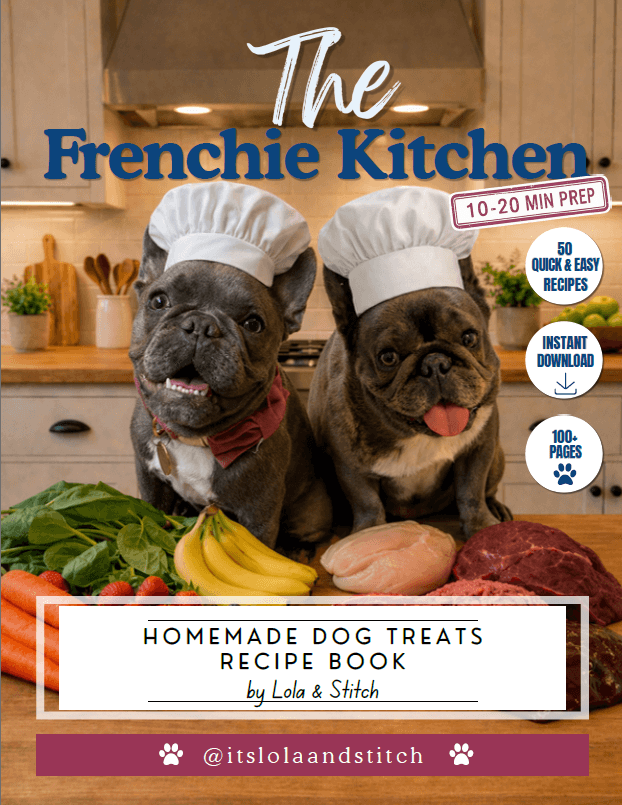 The Frenchie Kitchen — full cookbook cover