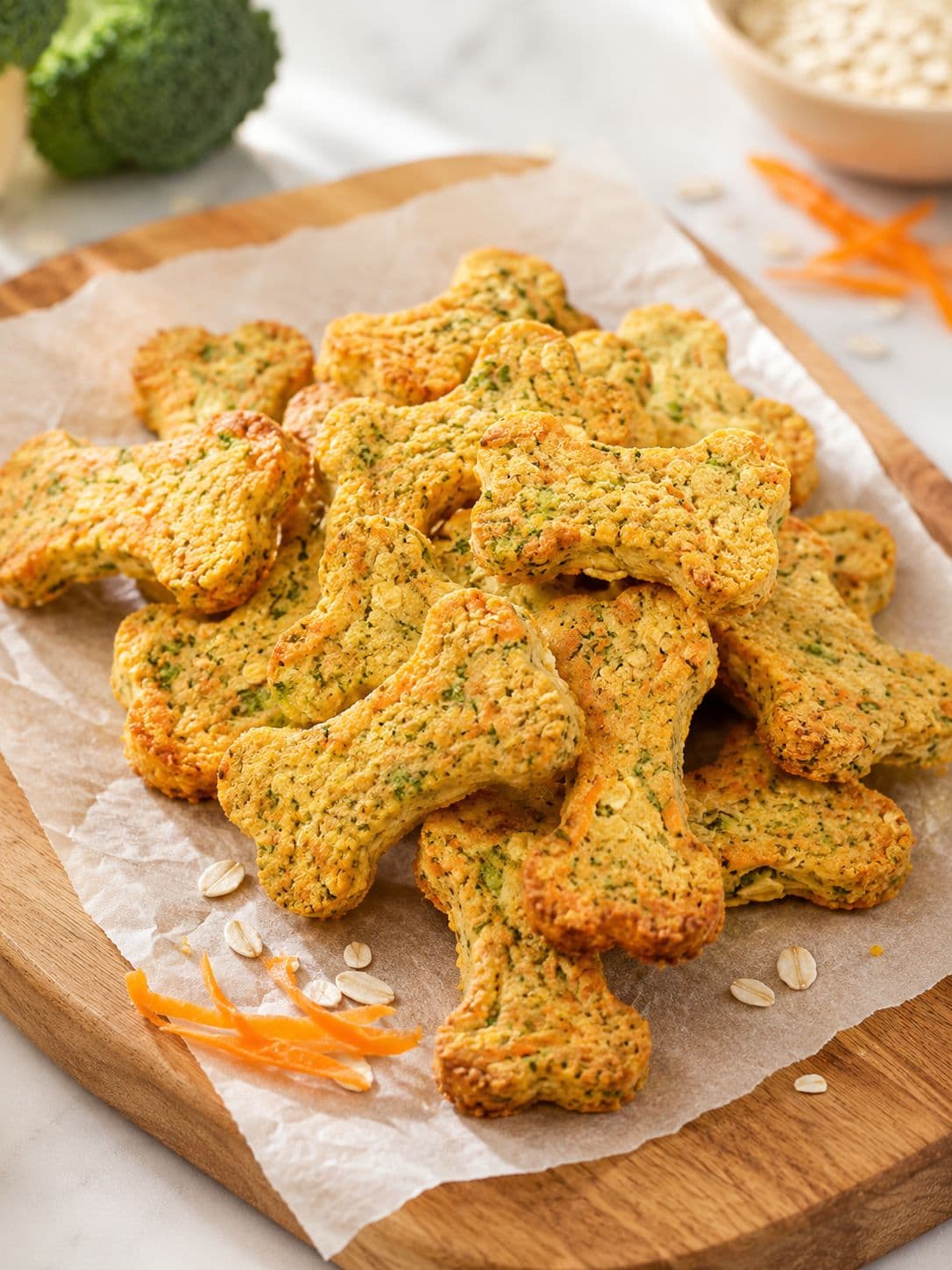 Crunchy oven-baked treats
